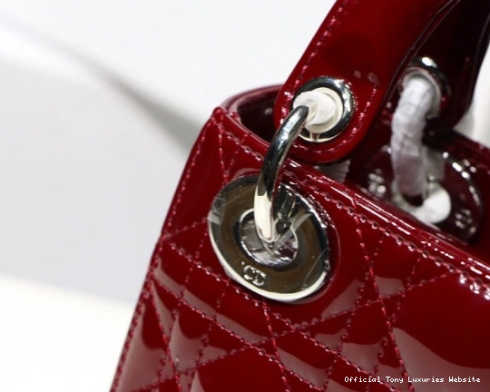 Tony Luxuries patent Cow diro leather With Lady Mini 0817